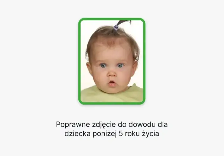Urocze dziecko z niebieskimi oczami, idealne do paszportu. Ile zdjęć do paszportu potrzebujesz dla malucha?