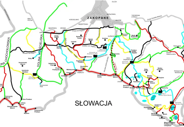 Szlaki w Tatrach: Jak powstały i co naprawdę oznaczają ich kolory?