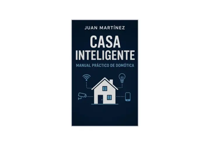 Manual práctico de domótica sin obras. Aprende a crear tu casa inteligente con este libro.