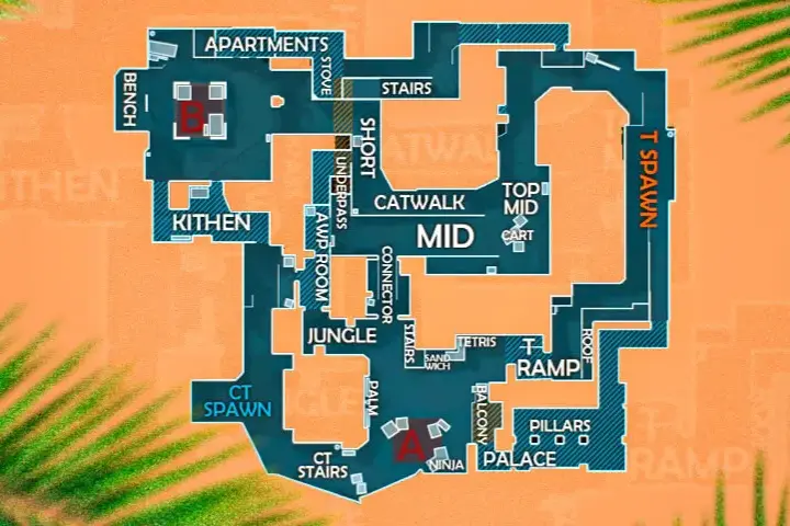 Co czyni mapę Mirage tą jedną z najbardziej lubianych w CS:GO?