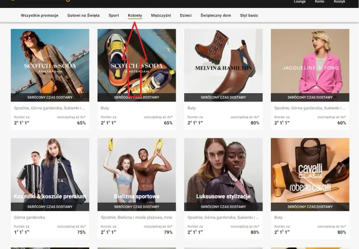 Kobiety: buty, odzież, akcesoria Scotch & Soda, Melvin & Hamilton, Jacqueline de Yong.