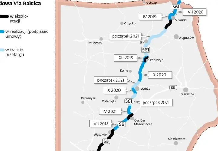 Via Baltica kiedy powstanie? Aktualne postępy, opóźnienia i wpływ na region