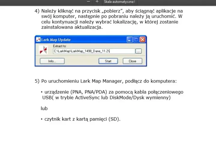 Jak zaktualizować nawigację Lark Freebird i uniknąć problemów z mapami
