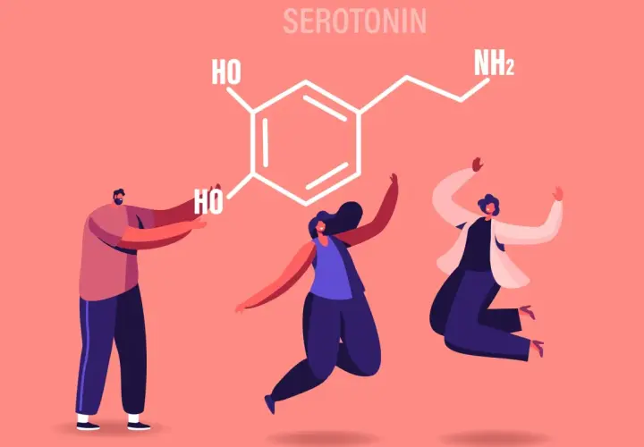 Persone felici celebrano la serotonina, un neurotrasmettitore chiave per il benessere. Capire se manca serotonina è il primo passo per ritrovare l'equilibrio.