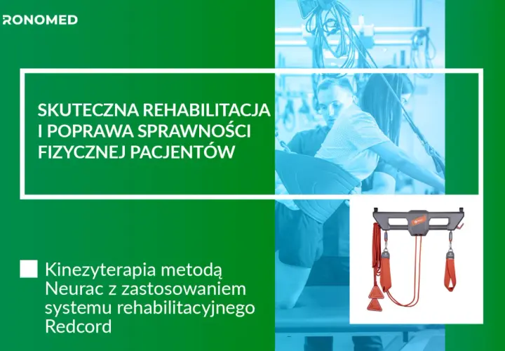 Skuteczna rehabilitacja i poprawa sprawności fizycznej pacjentów. Kinezyterapia metodą Neurac z systemem Redcord to przykład, co to rehabilitacja.