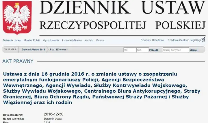 Ustawa dezubekizacyjna od kiedy? Kluczowe daty i ich znaczenie