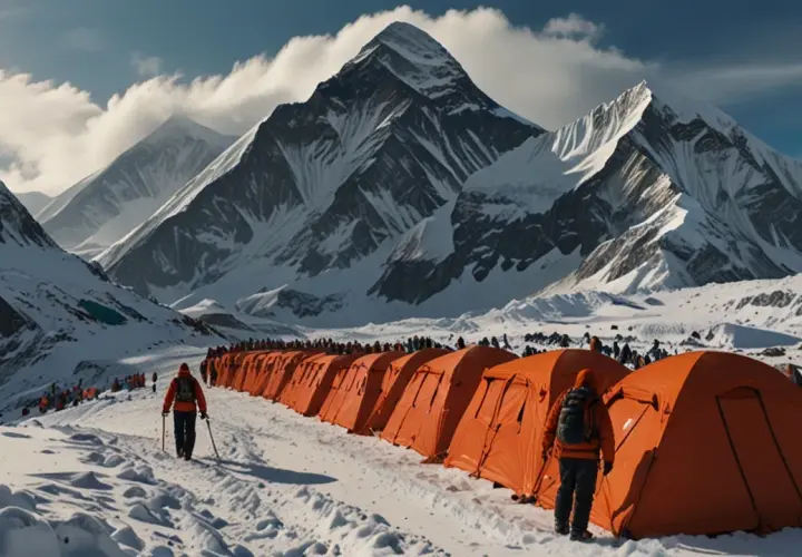 Czy wiesz, że na Everest tworzą się kolejki jak w supermarkecie?