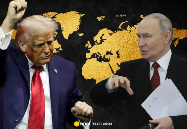 Donald Trump z podniesioną pięścią i Władimir Putin z dokumentami. Czasem mówisz tak, potem nie, w polityce wszystko się zmienia.
