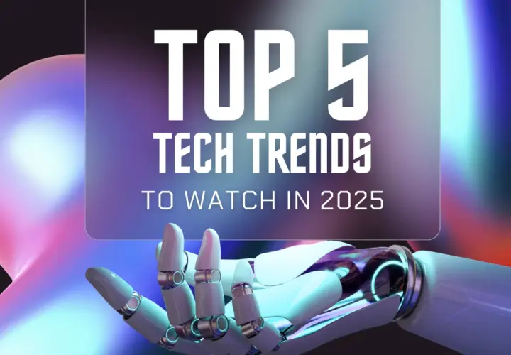 Internet hi tech: 5 przełomowych trendów technologicznych 2025