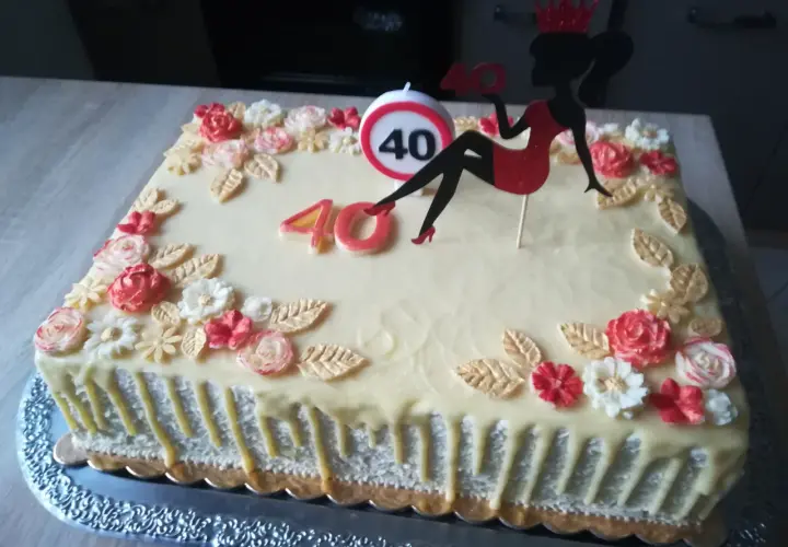 Jak wybrać idealny tort na 40 urodziny dla niej: inspirujące pomysły