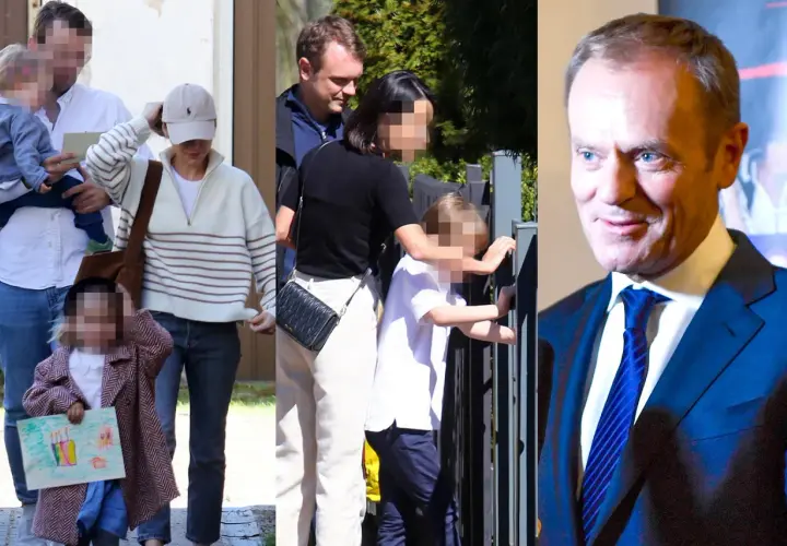 Rodzina Donalda Tuska na zdjęciu. Wiele dzieci ma Donald Tusk, ale na tym zdjęciu widać tylko kilkoro.