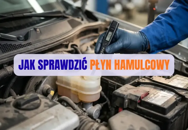 Mechanik sprawdza płyn hamulcowy testerem. Zobacz, jakie są objawy starego płynu hamulcowego i jak go wymienić.