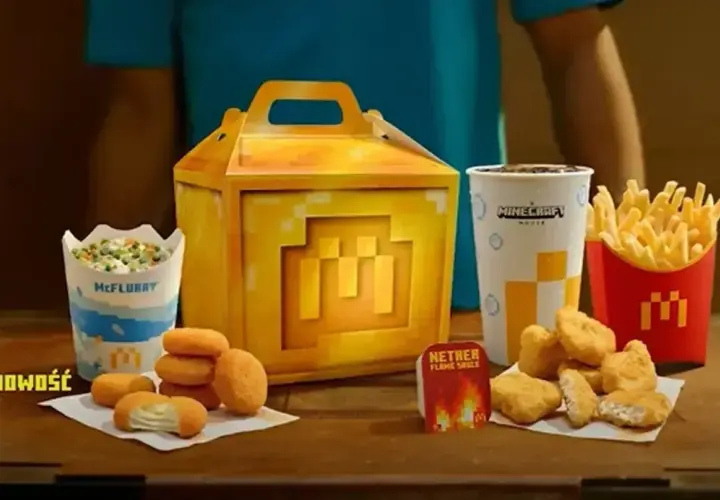 McFlurry z dodatkami i frytki z Minecrafta. Sprawdź McFlurry cenę i ciesz się smakiem!