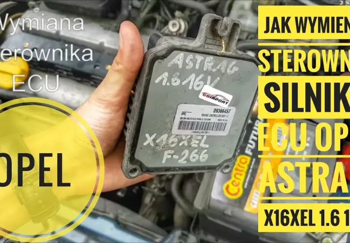 Gdzie znajduje się sterownik silnika Astra G? Odkryj łatwe lokalizacje