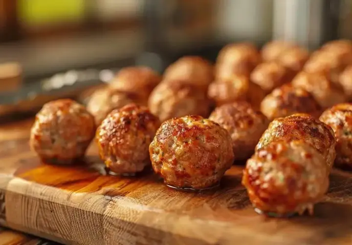 Délicieuses boulettes de viande dorées, prêtes à être dégustées. Une recette simple pour un plat réconfortant.