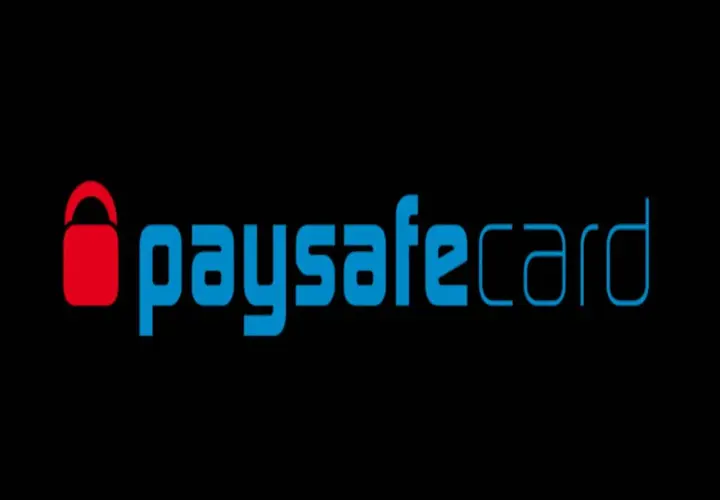 Logo paysafecard z czerwoną kłódką. Gdzie kupić paysafecard? Sprawdź w internecie lub w punktach sprzedaży.