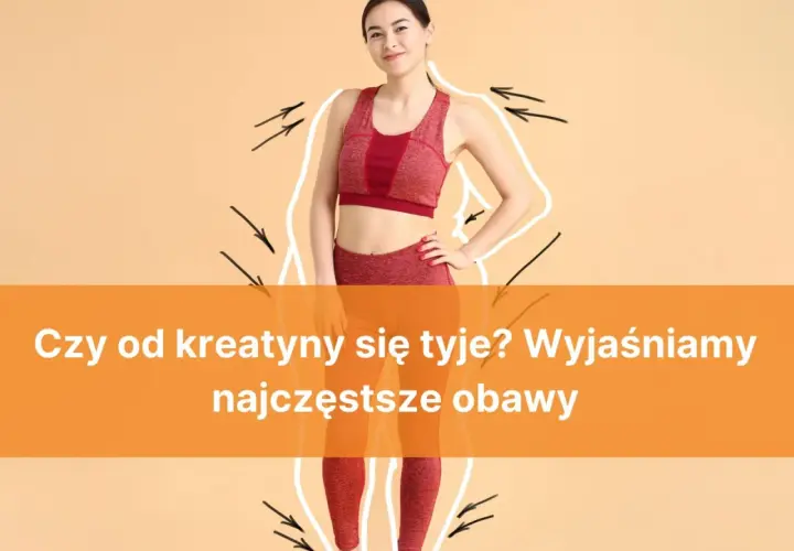Czy kreatyna tuczy? Prawda o przyroście masy ciała i tkance tłuszczowej
