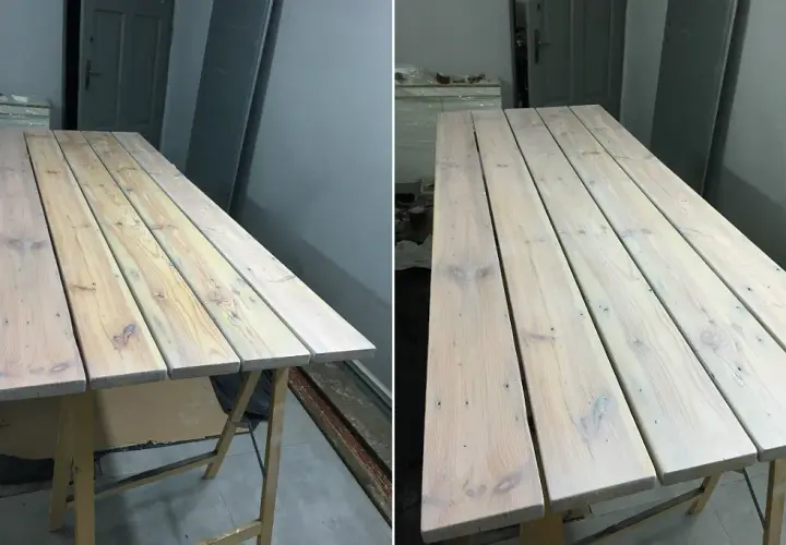 Stół ze starych desek: Przewodnik DIY krok po kroku