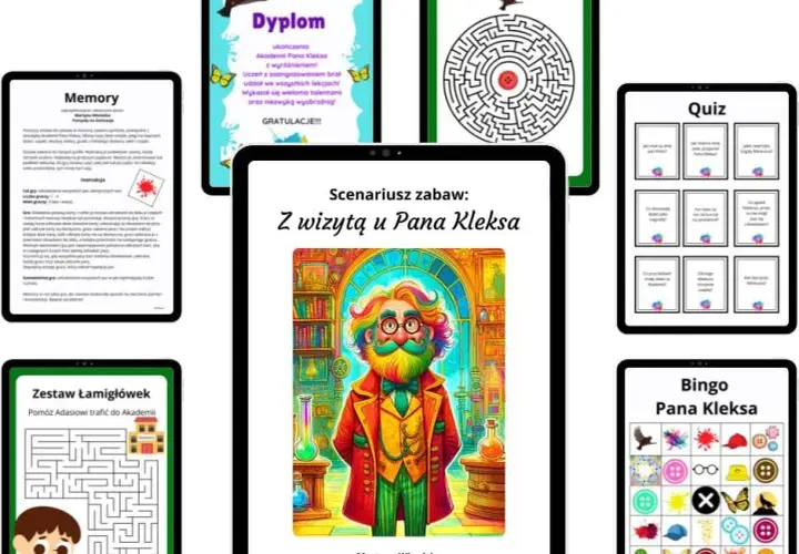Gra Akademia Pana Kleksa: Magiczna Przygoda dla Fanów Książki