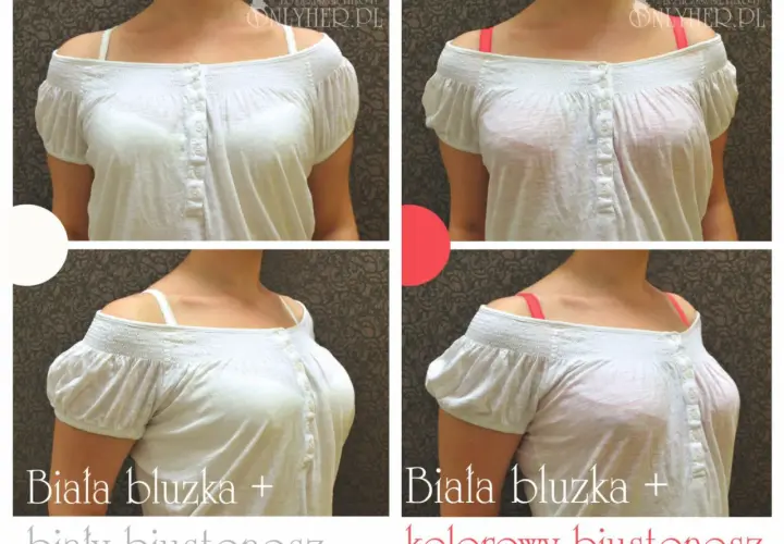 Niewidoczny biustonosz pod białą bluzką: jaki wybrać?