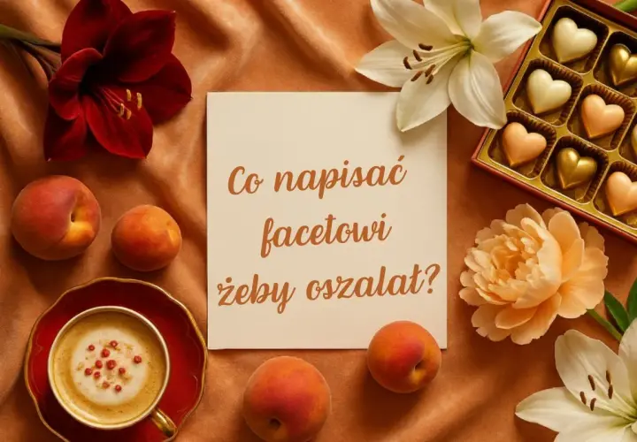 Słodkie serca, brzoskwinie i kawa. Jak rozkochać w sobie faceta przez smsy? Podpowiedź na kartce.
