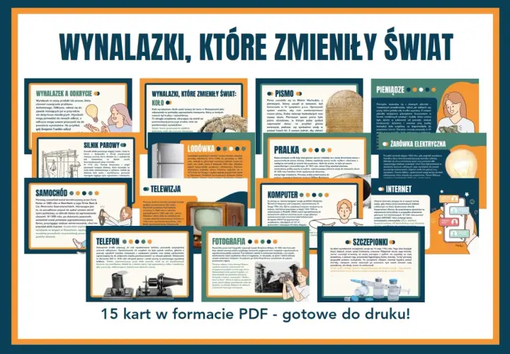 Wynalazki, które zmieniły świat: od koła po internet, od silnika parowego po szczepionki. Odkryj kluczowe innowacje, które ukształtowały naszą cywilizację.