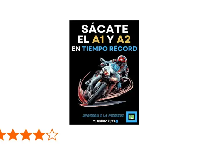 Conduce tu primera moto A1/A2. Obtén tu carnet rápido y aprueba a la primera. ¡La libertad te espera!