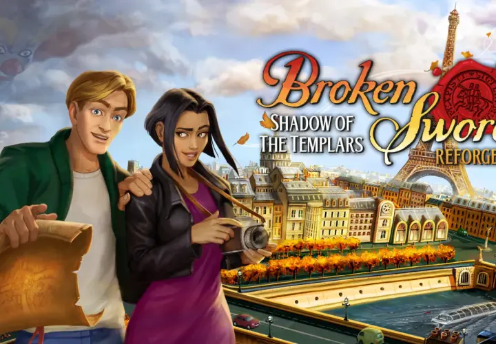 George i Nico w Paryżu, z tajemniczą mapą i aparatem, zapraszają do przygody w Broken Sword: Shadow of the Templars - Reforged.