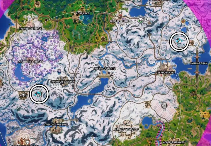 Poznaj dokładną liczbę Forecast Towers w Fortnite: mapa i lokalizacje