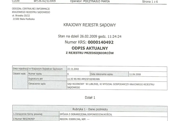 Pełny odpis KRS: Online za darmo czy papierowo za 60 zł? Poradnik