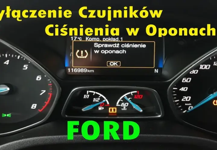 Reset TPMS w Fordzie: Wyłącz kontrolkę i rozwiąż problem krok po kroku