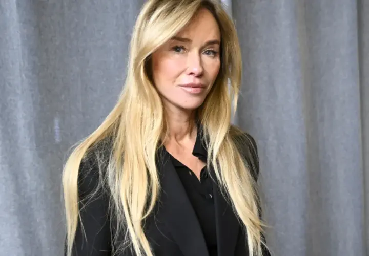 Joanna Przetakiewicz, znana z działalności biznesowej, z długimi blond włosami i w czarnym żakiecie.