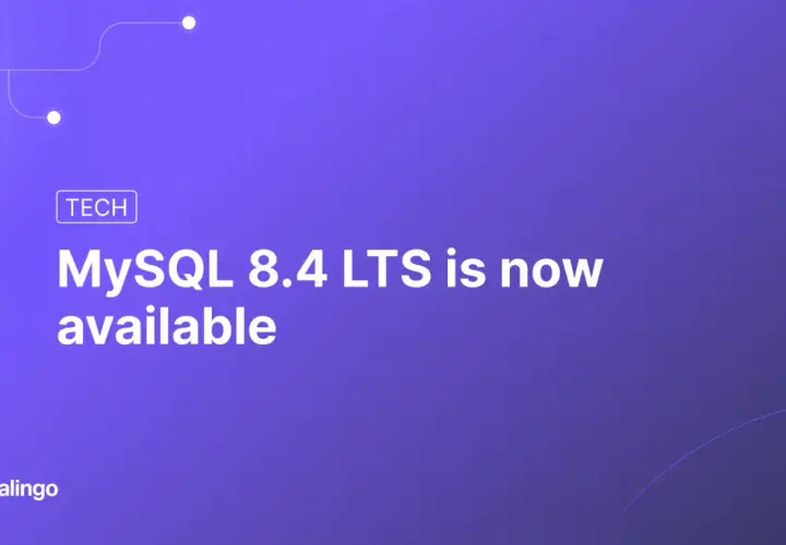 Annonce : MySQL 8.4 LTS est disponible. Une nouvelle version pour vos bases de données SQL.