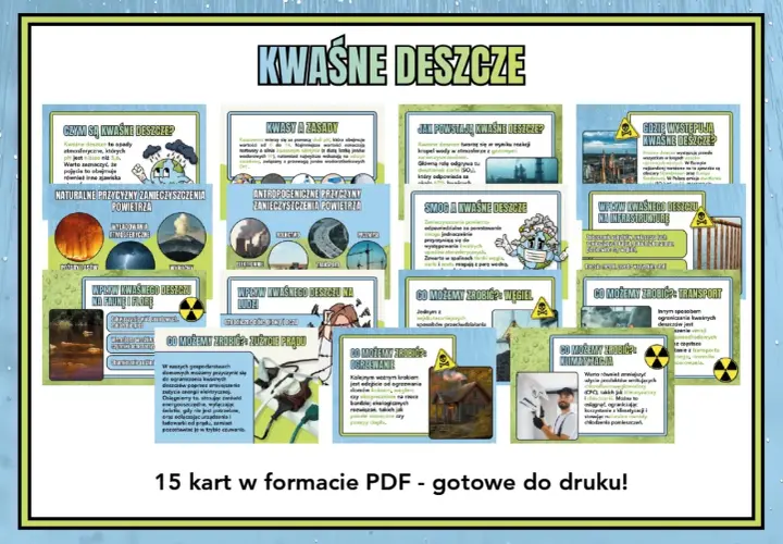 Kwaśne deszcze niszczą przyrodę i infrastrukturę. Dowiedz się, jak im zapobiegać, ograniczając zużycie prądu, węgla i transportu.