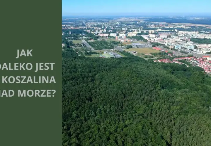 Koszalin ile do morza? Sprawdź najbliższe plaże i dojazd