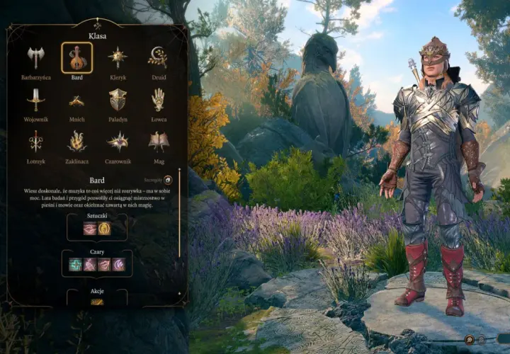 Wybór klasy w Baldur's Gate 3: Bard, mistrz pieśni i magii, to najlepsza klasa dla tych, którzy cenią wszechstronność i charyzmę.