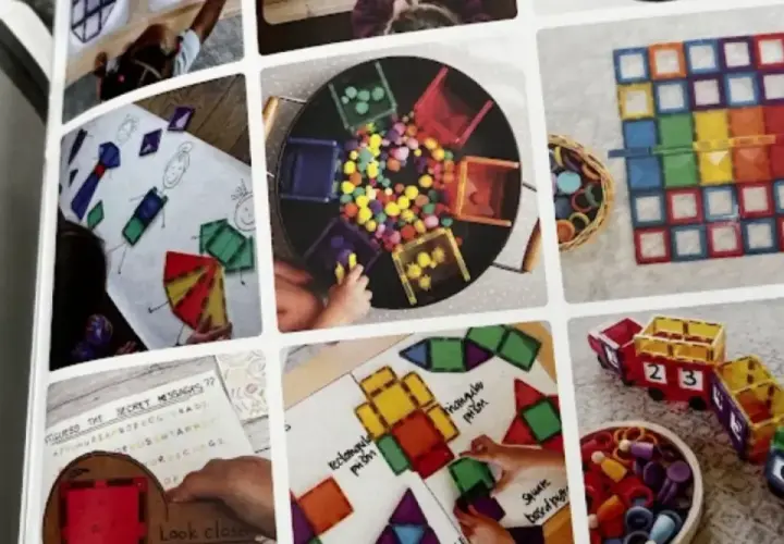 Różne rodzaje klocków dla dzieci: magnetyczne, geometryczne, liczbowe. Zabawy rozwijające kreatywność i logiczne myślenie.