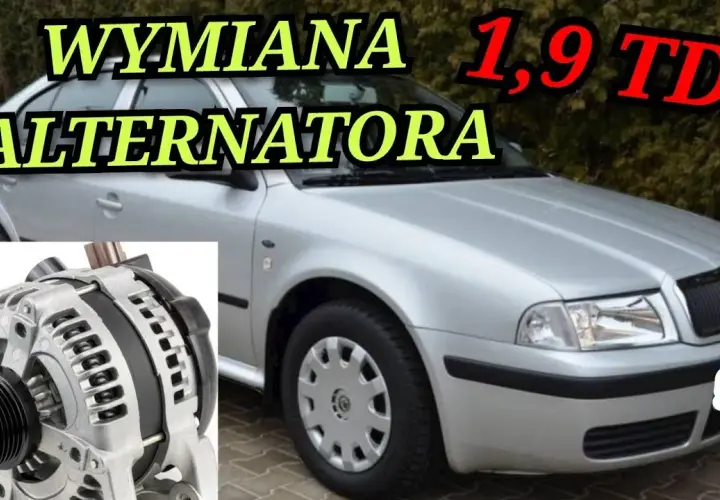 Jak wyciągnąć alternator Skoda Octavia 1.9 TDI bez zbędnych problemów
