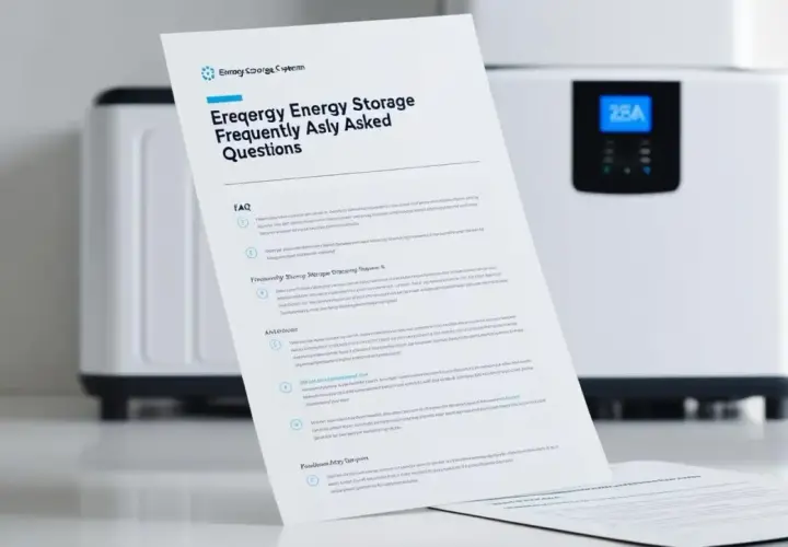 Dokument FAQ o magazynowaniu energii obok białego urządzenia z wyświetlaczem. Czy do fotowoltaiki potrzebny jest internet? Odpowiedź znajdziesz w dokumencie.