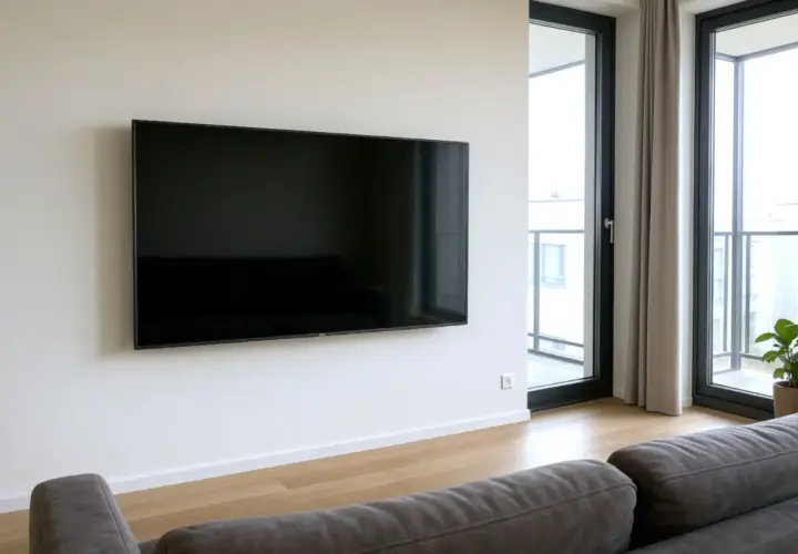 Jaką wysokość montażu telewizora 55 cali wybrać, aby nie żałować?