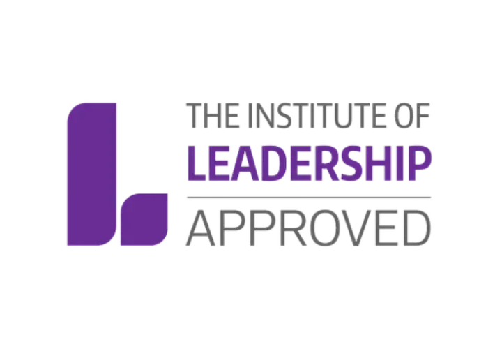 The Institute of Leadership Approved logo, signifying quality for senior leadership courses.