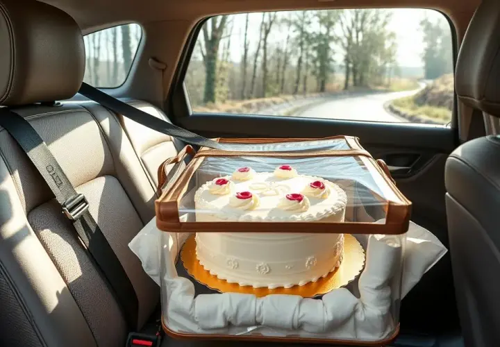 Jak bezpiecznie przewieźć tort? Poradnik, by dotarł w całości!
