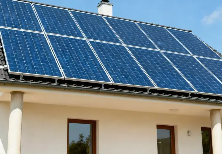Panele fotowoltaiczne na dachu domu. Czy fotowoltaika się opłaca? Inwestycja w zieloną energię to krok w stronę niezależności i oszczędności.