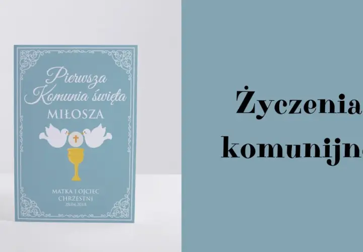 Jakie krótkie życzenia na Komunię? Gotowe teksty z serca