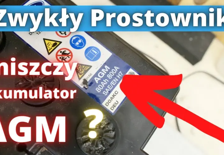 Czy akumulator AGM można ładować zwykłym prostownikiem? Ryzyko i zalecenia