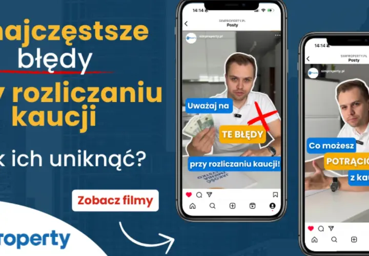 Najczęstsze błędy przy rozliczaniu kaucji. Zobacz filmy, by uniknąć potrąceń. Wzór rozliczenia kaucji za wynajem.