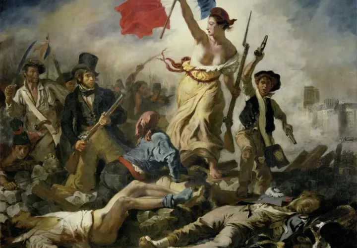 Wolność na barykadach: symbolika i historia obrazu Delacroix