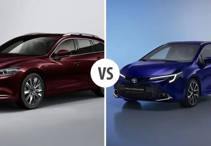 Porównanie Mazda 6 kombi i Toyota Corolla Touring Sports. Sprawdź mazda 6 wymiary i konkurencyjność.