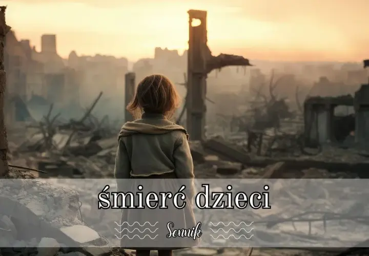 Sennik - śmierć cudzego dziecka i jej symboliczne znaczenie w snach