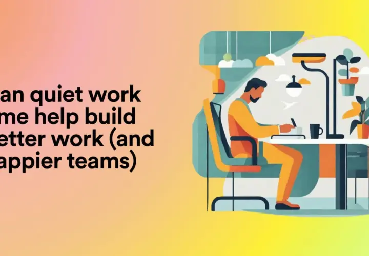 A man works at his desk, a perfect time to focus on what to do when work is slow and improve team happiness.